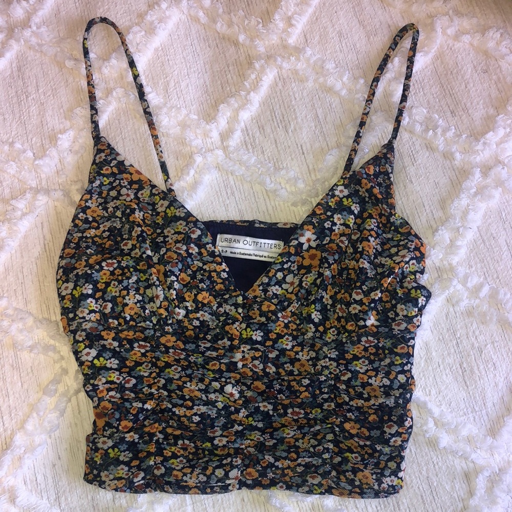 Urban outfitters floral tank